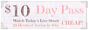 $10 Day Pass - Watch today's Live Shoot, 24-hour access to the site, Cheap!