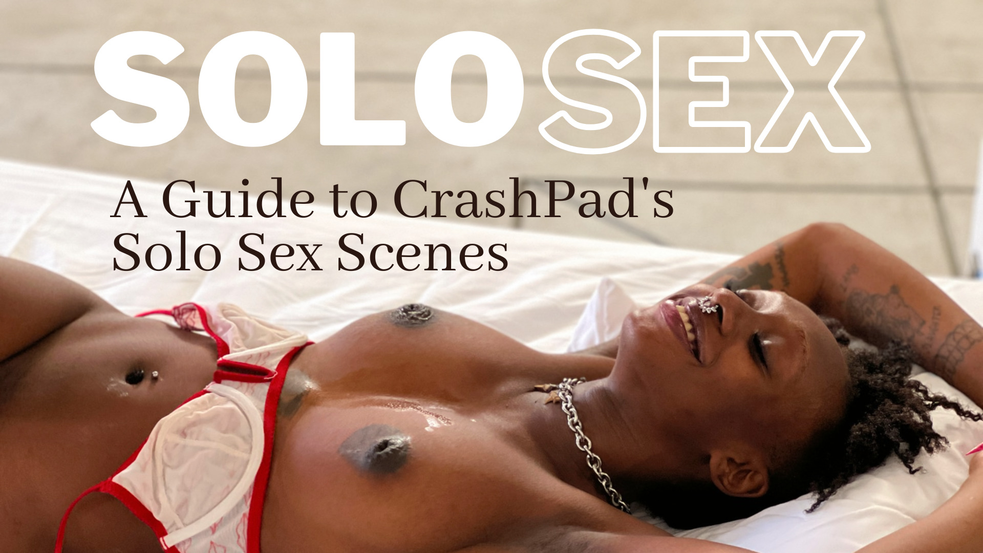 SOLO SEX A Guide to CrashPads Solo Sex Scenes photo