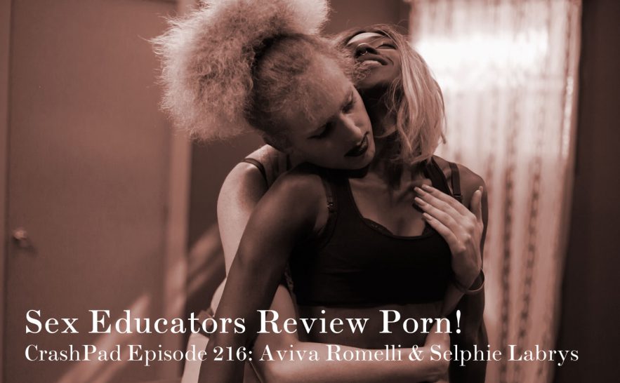 Sex Educators Review Porn featuring queer trans lesbian porn crashpad aviva and selfphie